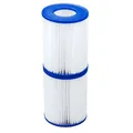 Filterkartusche Poolpflege Doppelpack 3.028 l/h Gr. II 10,6 x 13,6 cm