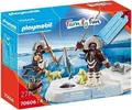 Playmobil 70606 Geschenkset Family & Fun Eisangler Arktis 27 Teile ab 4 Jahre