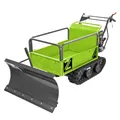 Zipper Benzin-Miniraupendumper ZI-MD300 4,1kW 300kg Gummikette Inkl.Schneeschild