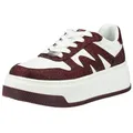 STEVE MADDEN STEVE MADDEN Sneaker Lederimitat/Textil Plateausneaker rot|weiß 42 EU