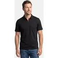 RAGMAN Poloshirt Basic (1-tlg) Poloshirt - Baumwolle - Atmungsaktiv schwarz M (48/50)