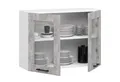 Raumhirsch Furniture Hängeschrank Praktischer Hängeschrank Küche - Stilvolle Aufbewahrung - Wandschrank Hängeschrank, Oberschrank, modernes Design mit Vitrine, pflegeleicht