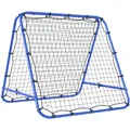 Homcom Fussball, Blau, Metall, 95x100 cm, unisex, Freizeit, Sport & Fitness