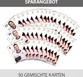 EM 2020 REWE Sammelkarten - 50 gemischte Karten