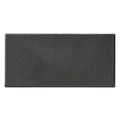 Betonplatte, 50 x 25 x 4 cm, anthrazit, Kanten: gefast - schwarz