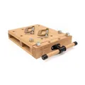 rikta Hobelbank, (BxLxH): 47 x 29 x 7 cm, tragbar, Buchenholz - braun
