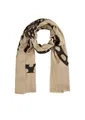 CODELLO Women FIL COUPÉ Scarf Cotton Mix Leopard - 70X180CM