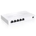 2.5 Gbit Switch 5 Port Netzwerk Switch LAN Switch Plug-and-Play LAN Splitter ...