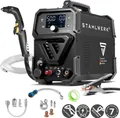 STAHLWERK Plasmaschneider CUT 50 P Digital – Plasmaschneidgerät mit 50 A, Schneidleistung bis 20 mm, Inverter Plasma Cutter mit Blowback-Zündung