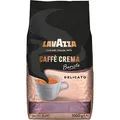 LAVAZZA Caffé Crema Barista Delicato Kaffeebohnen, Arabica- und Robustabohnen mild, 1 kg