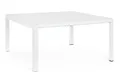 Feeling4Home Esstisch Kiplin Ausziehbar 150 cm, Weiß, Geeignet für 6-8 Personen