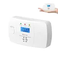 Heiman Kohlenmonoxid Melder mit LCD-Display – Elektrochemischer Sensor, 10 Jahre Gerätelebensdauer Kohlenmonoxidmelder, Austauschbare AA-Batterien, 85 dB CO-Alarm, EN 50291 Zertifiziert