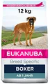 Eukanuba Breed Specific Boxer Trockenfutter - optimal auf die Rasse abgestimmtes Premium Hundefutter mit Huhn, 12 kg