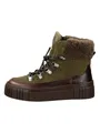 GANT Footwear Leder-Boots "Snowmont" in Oliv, Größe 38, Grün, Damen