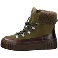 GANT Footwear Leder-Boots "Snowmont" in Oliv - 38