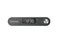 TechniSat Viola Küchenradio - 5 Watt Unterbau Radio mit UKW/FM, LED Display, Arbeitsleuchte, Timer, Bluetooth, Weckfunktion anthrazit