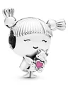 PANDORA Schmuck Charm Girl with Pigtails 798016EN160