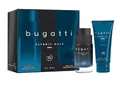 bugatti Parfüm Dynamic Move Blue Geschenkset – 100ml Eau de Toilette + 200ml Showergel I zitrisch-aromatisch I Lavendel, Zitrone & Moschus I maritim, frisch & sinnlich-warm