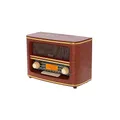 Retro-Radio FM Bluetooh 5.0 USB und Aux Wecker Apag. Autom.FABRILAMP
