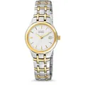 Citizen Damenuhr Eco-Drive Solar mit Gliederband Bicolor EW1264-50A
