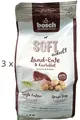 (€6,39/kg) Bosch HPC Soft Adult Land-Ente & Kartoffel Hundefutter 3 x 2,5 kg