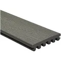 Trex Terrassendielen Enhance Basics WPC Balkondiele Holzoptik, BxL: je 14,5x366 cm, 25,00 mm Stärke, (Stück 3,66 m oder Stück 4,88 m), Ohne Befestigungsmaterial, drei Farben grau 14,5 cm x 366 cm