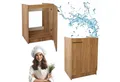 STAMAR Spülenschrank Küchenschrank 60cm Goldene Eiche Unterschrank Spüle Standschrank Slim Spülenschrank 50cm Tiefe ohne Spüle Montagefertig Kompakt Modern XXL