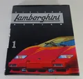 Bildband Rivista Lamborghini Review with Countach | Exemplar Nr. 1449 from 1988