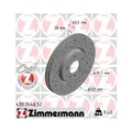 2x Bremsscheibe ZIMMERMANN 430.2646.52 passend für OPEL GENERAL MOTORS