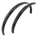 Büchel Schutzblechgarnitur-03411436 Schutzblechgarnitur Schwarz 28" x 1.75, 55 mm (Schutzblech Set) (32822067)