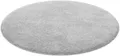 Homie Living Badematte Porto Azzurro, Höhe 30 mm, rutschhemmend beschichtet, schnell trocknend, fußbodenheizungsgeeignet, Polyester, rund, Badteppich, uni, rechteckig & rund, waschbar, Badezimmerteppich