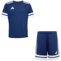 adidas Performance Fußballtrikot adidas Kinder Set Trikot + Hose Squadra 25 blau 140 EU