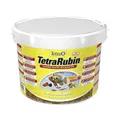 Tetra Rubin Flakes - Fischfutter in Flockenform mit natürlichen Farbverstärkern, unterstützt eine intensive Farbenpracht der Fische, 10 L Eimer