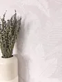 Newroom Tapete Lila Vlies Dschungel - Tropisch Blätter Pflanzen Modern Floral für Wohnzimmer Schlafzimmer