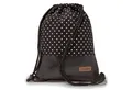 By Bers Turnbeutel Leon By Bers Turnbeutel Beutelrucksack Freizeitrucksack gymbag (Turnbeutel Beutelrucksack Tagesrucksack für Strand Sport Festival Freizeit Alltag Einkauf aus Baumwolle Innentasche Schlüsselband), robuste hochwertige Baumwolle - bestens verarbeitet