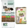 Versele-Laga Cavia Complete für Meerschweinchen 8kg + VITAPOL Heu für Nagetiere 1,2 kg