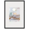 Bilderrahmen schwarz 60 x 80 cm mit Kunstglas, New Lifestyle Kunststoffrahmen...