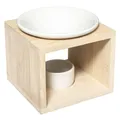 Duftlampe Duftkamin Bambus Keramik Ölbrenner Duftbrenner Duftölbrenner Modern