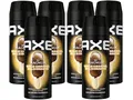 Axe Bodyspray Magnum Gold Caramel Billionaire Limited Edition Deo ohne Aluminiumsalze bekämpft geruchsbildende Bakterien und unangenehme Gerüche 8x 150 ml