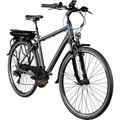 ZÜNDAPP E-Bike Elektrofahrrad Trekking | E Bike Herren 28 Zoll 155-185 cm | Elektro Fahrrad 21 Gang 536 Wh Akku | Ebike Trekkingfahrrad V-Brakes 48 cm Green 7.7