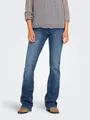 ONLY Bootcut-Jeans ONLBLUSH MID FLARED DNM TAI305 NOOS