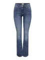 ONLY Female Flared fit Jeans ONLBLUSH Mittlere Taille Flared Jeans