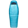 SEATOSUMMIT Trek Women's -1C Down Sleeping Bag - Daunenschlafsack - Regular - blue atoll