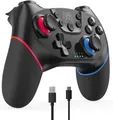 Wireless Controller für Nintendo Switch & Pro PC Bluetooth Gyro TurboVibration 8