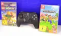 Original Nintendo Switch Controller und 2 Switch Spiele: Minecraft + Lego Worlds