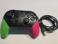 Original Nintendo Switch Pro Controller Gamepad in der Deutsche Splatoon Version