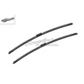 1x Bosch Scheibenwischer Set vorne u.a. für Ford Focus 3 | 176940