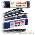 BOSCH AEROTWIN SCHEIBENWISCHER A640S +HECKWISCHER H304 FÜR FORD FOCUS III