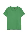 VERO Moda Damen Vmpaula S/S T-Shirt Noos, Bright Green, M