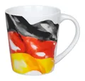 Könitz Becher Flagge Deutschland, 380 ml, Porzellan